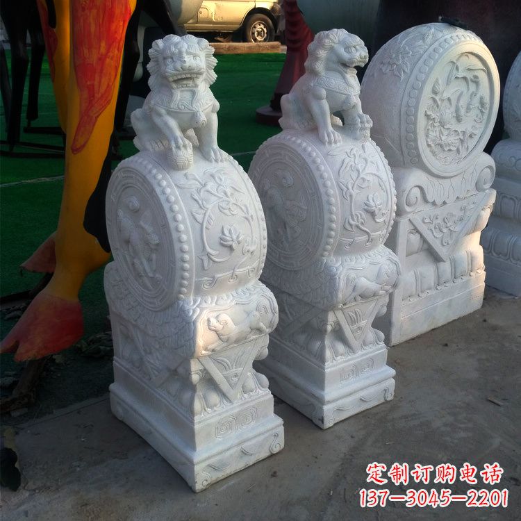江西仿古门墩石雕塑,让您的家园更加精致