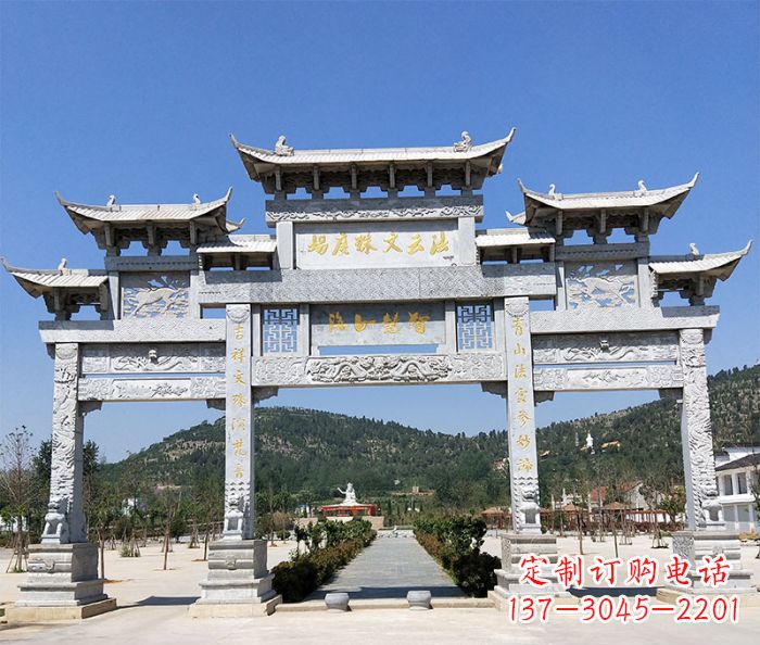 江西特色牌坊石雕
