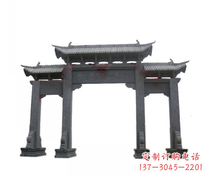 江西精美仿古牌坊石雕