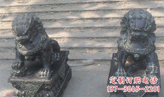江西仿古狮子铜雕