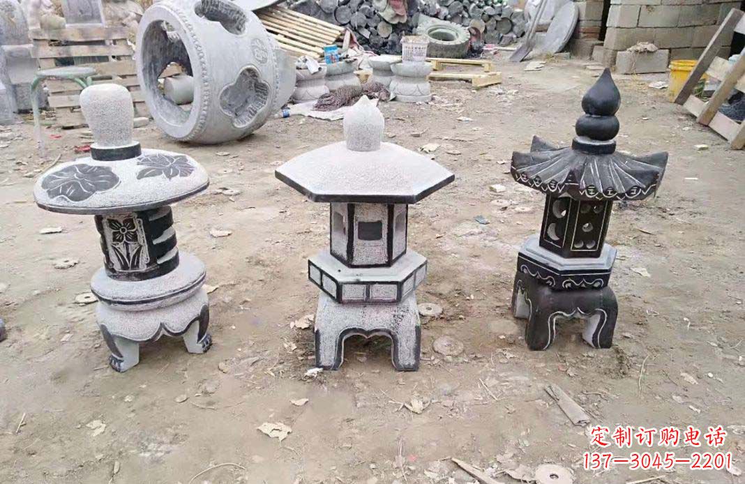 江西仿古石灯雕塑