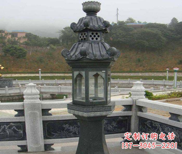 江西仿古石灯公园景观石雕