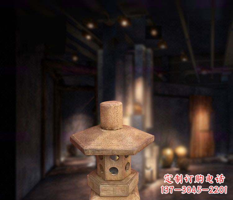 江西仿古石灯公园石雕