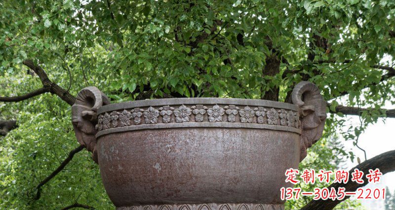 江西中领雕塑仿古水缸铜雕