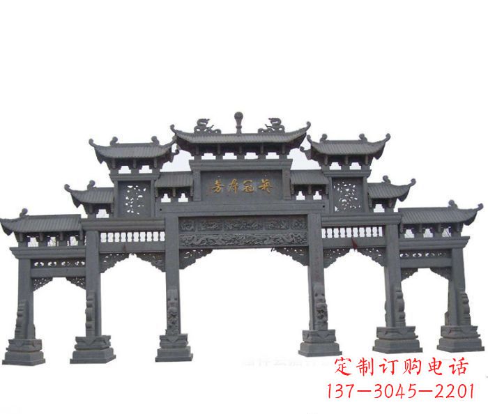 江西产品名称仿古牌坊石雕
