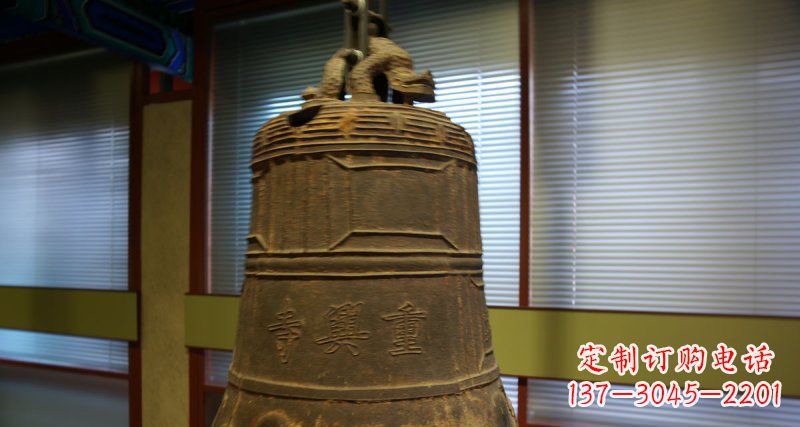 江西仿古铜钟雕塑定制