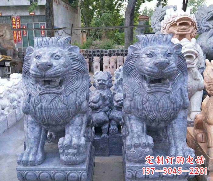 江西仿古西洋欧式石狮子