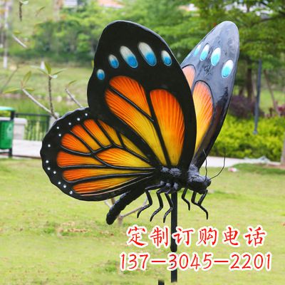 江西黄色蝴蝶雕塑