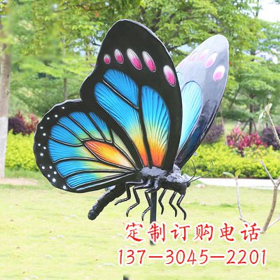 江西蓝蝴蝶雕塑-让你的室内空间焕发生机