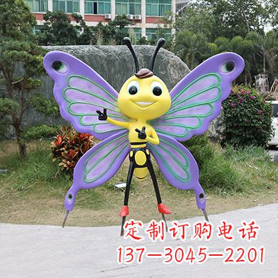 江西仿真蝴蝶雕塑,精致多彩、灵动优雅