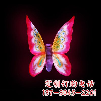江西红发蝴蝶 小号发光雕塑