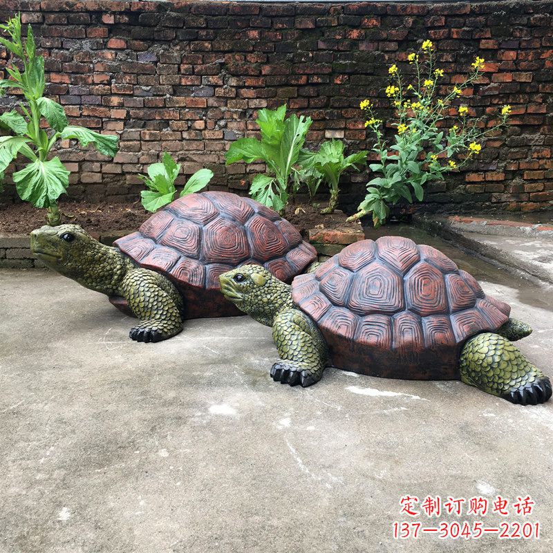 江西精致细腻的乌龟雕塑