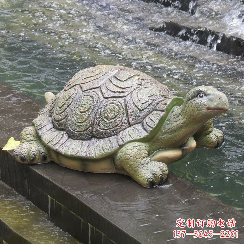 江西艺术精美 含蓄细腻的乌龟雕塑摆件