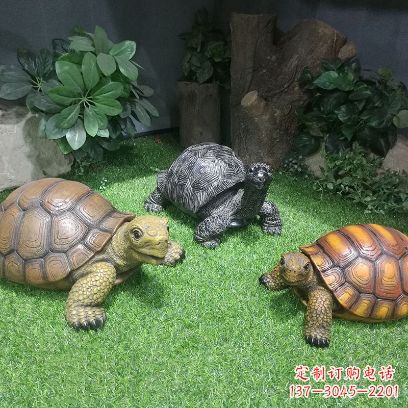 江西乌龟雕塑,装点你的庭院水景