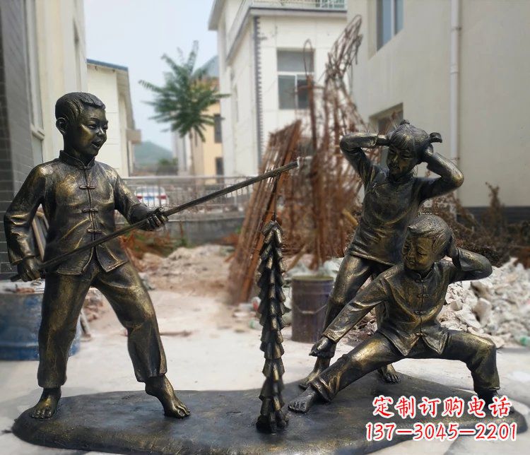 江西精美儿童铜雕，为孩子们带来欢乐