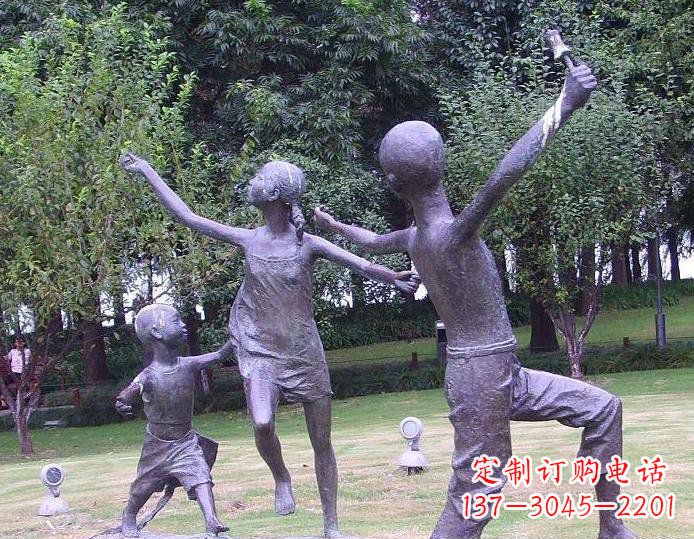 江西可爱儿童雕塑
