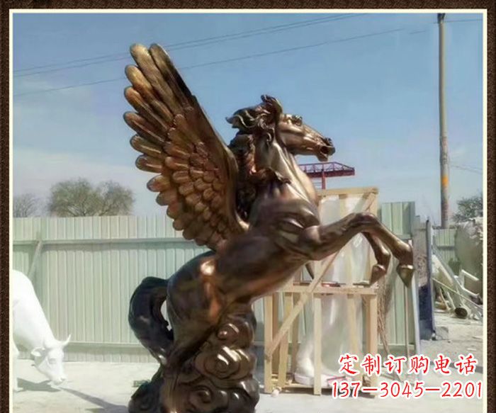 江西飞马景观铜雕