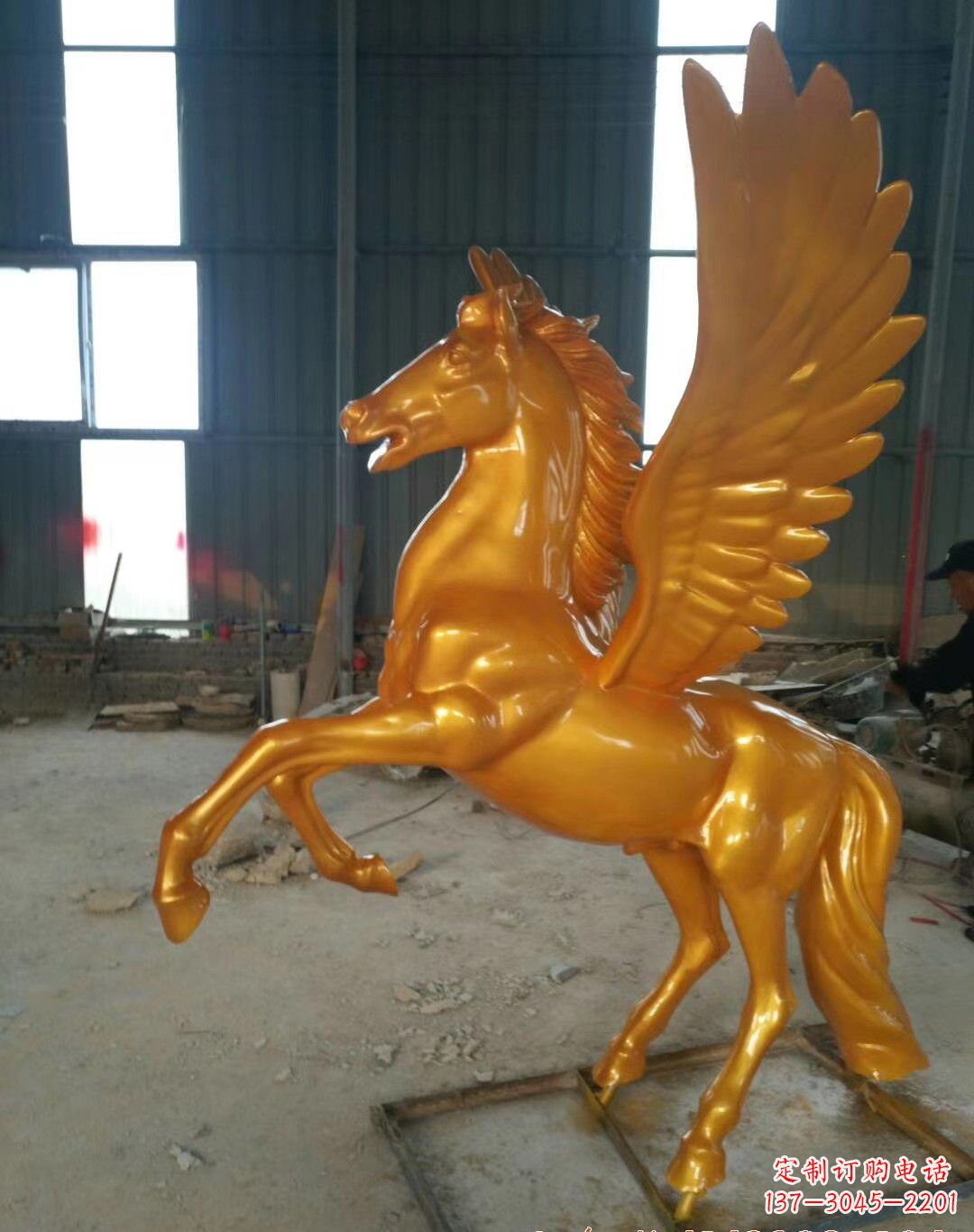 江西飞马铜雕——精美的马雕塑