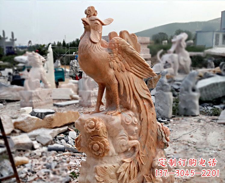 江西精美凤凰雕塑