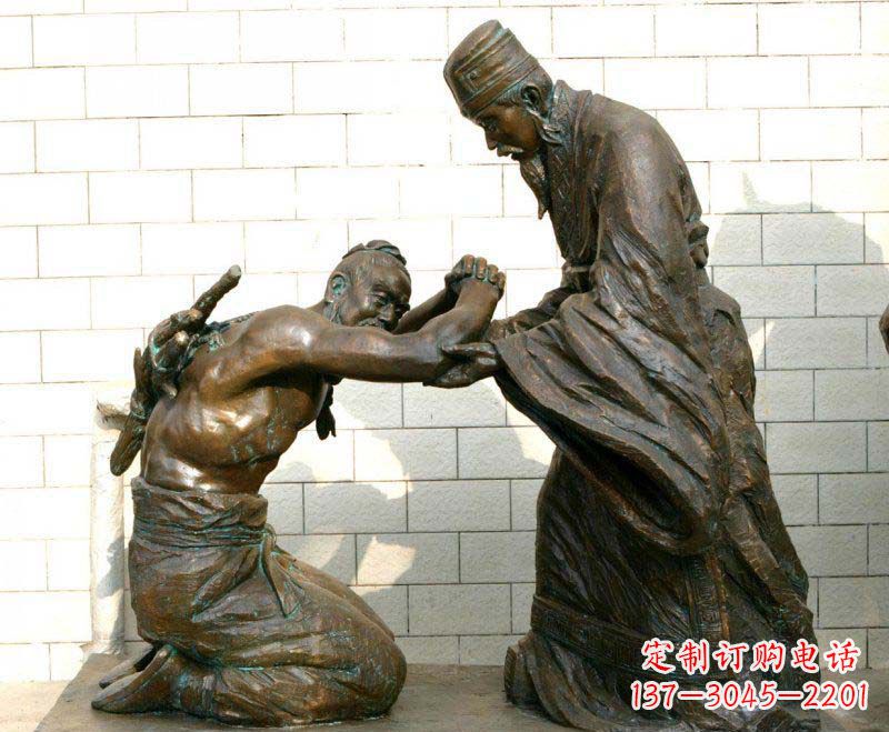 江西中领雕塑——传承古代文化的名人铜雕