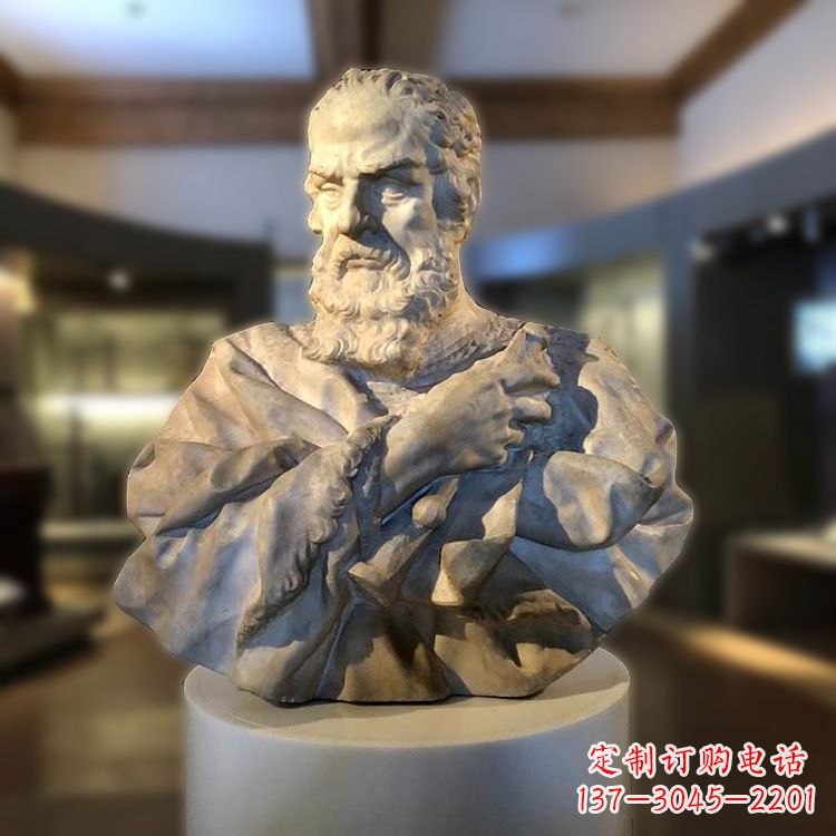 江西伽利略头像雕塑--精致定制