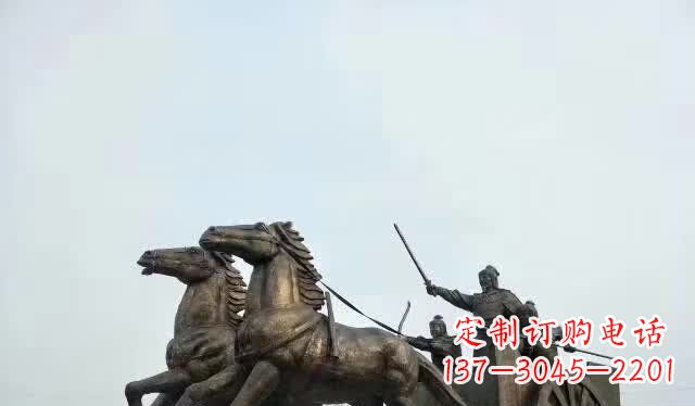 江西文艺复兴风格马车雕塑