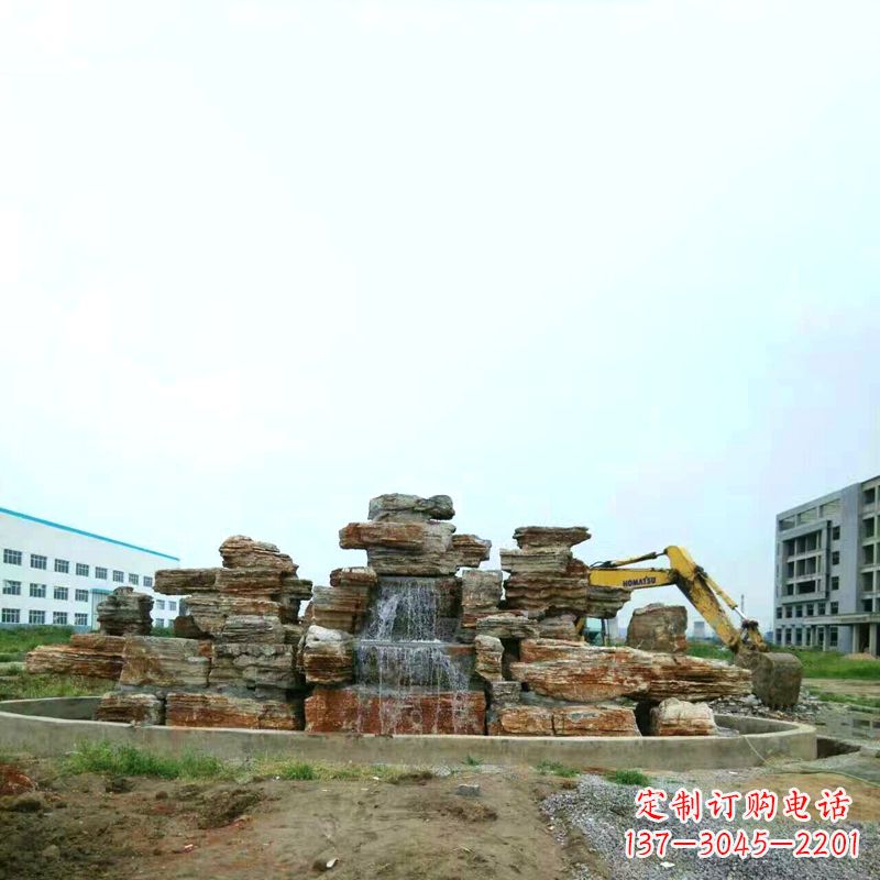 江西高雅精致的千层石假山雕塑