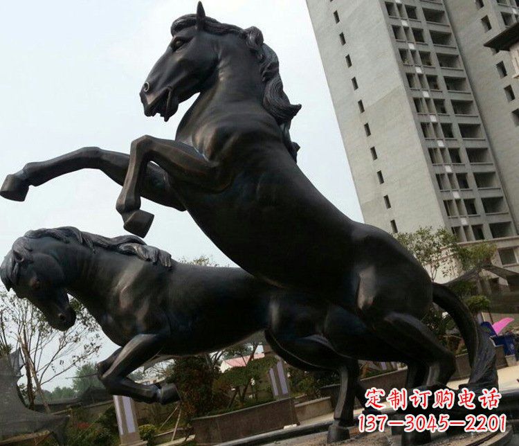江西高雅实木动物雕塑