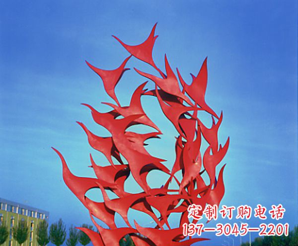 江西立体不锈钢大雁雕塑