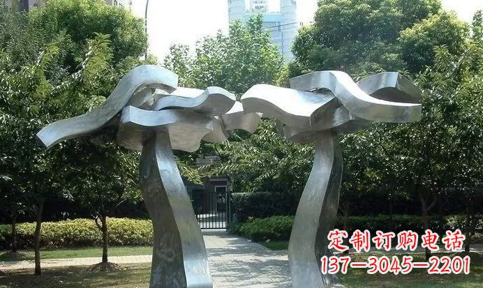 江西不锈钢拱门定制雕塑
