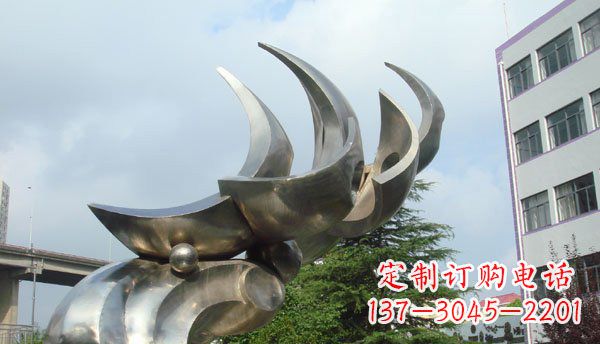 江西中领雕塑出品不锈钢海鸥雕塑