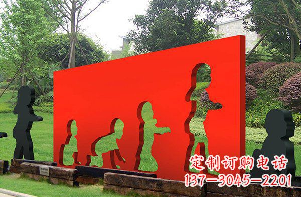 江西儿童抽象景观雕塑