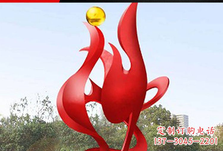 江西现代工艺不锈钢凤凰雕塑