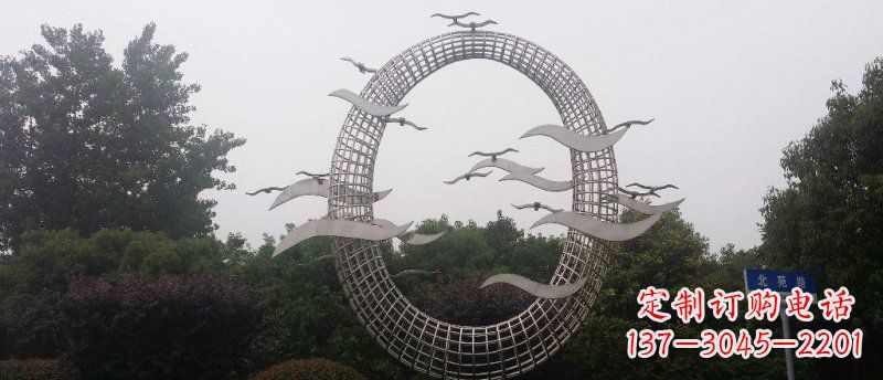 江西抒情海鸥雕塑