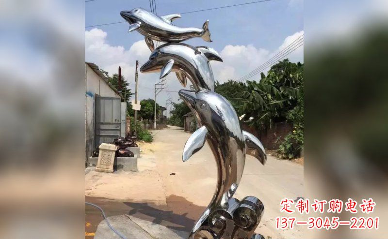江西产品名称优雅海豚雕塑