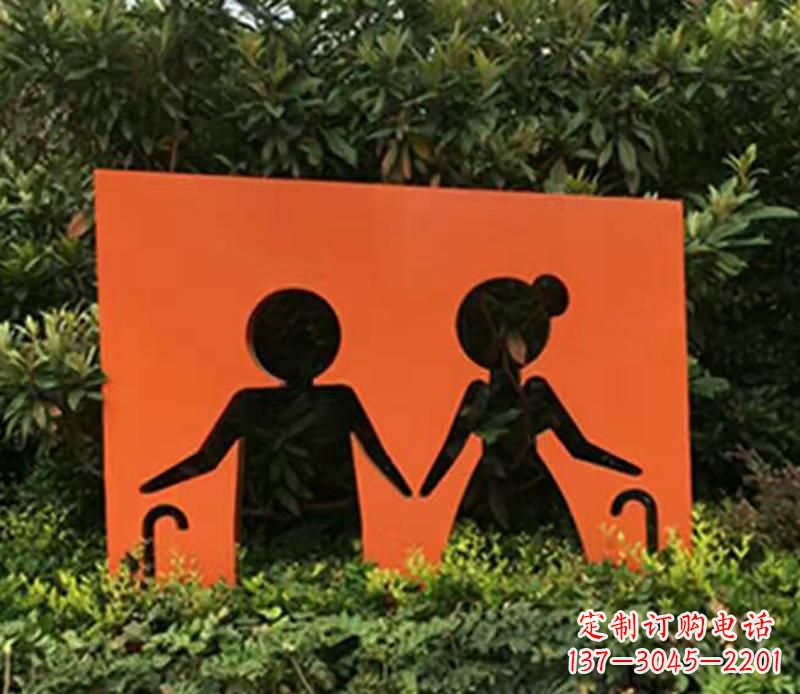 江西儿童剪纸不锈钢雕塑