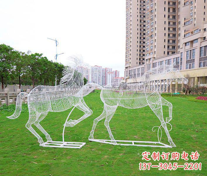 江西不锈钢马雕塑