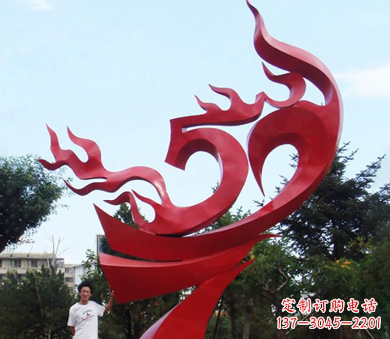 江西梦幻飘带景观雕塑