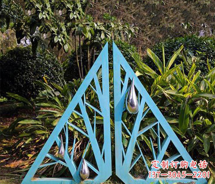 江西 风格树枝不锈钢景观雕塑