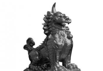 江西独角兽铜雕塑，精美细腻传统工艺