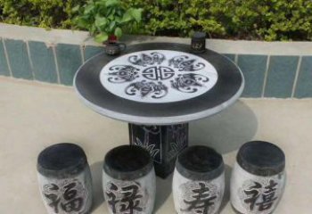 江西传统工艺福禄寿喜雕塑
