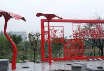 江西不锈钢龙凤雕塑