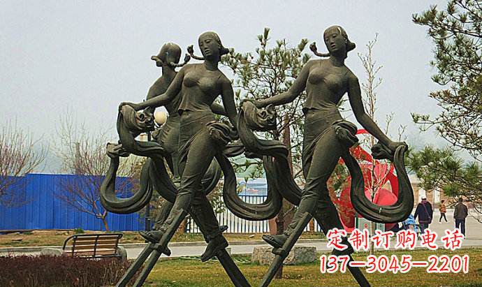 江西中领雕塑精美女孩雕塑