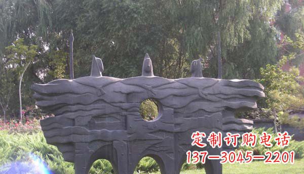 江西精美绝伦的战士铜雕