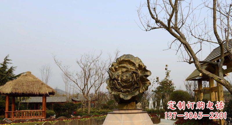 江西公园大白菜景观铜雕