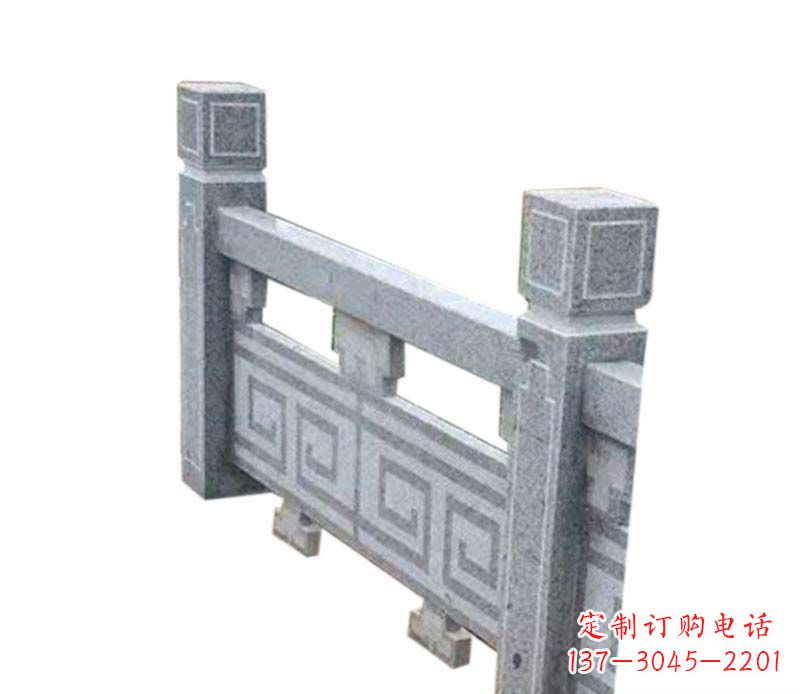江西精美大理石护城河栏板雕塑