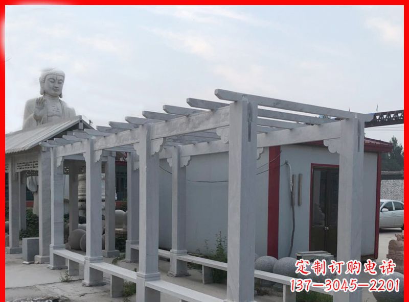 江西 专业定制公园大理石石雕长廊