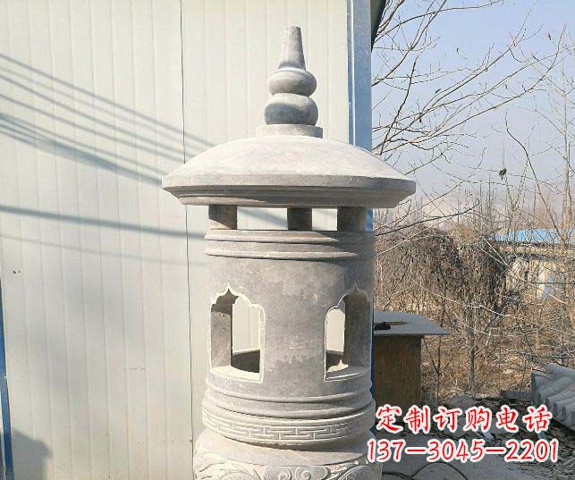 江西精美公园大理石石灯雕塑