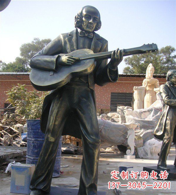 江西高端精致吉他雕塑