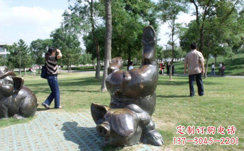 江西产品名称中领雕塑铜质动物雕塑